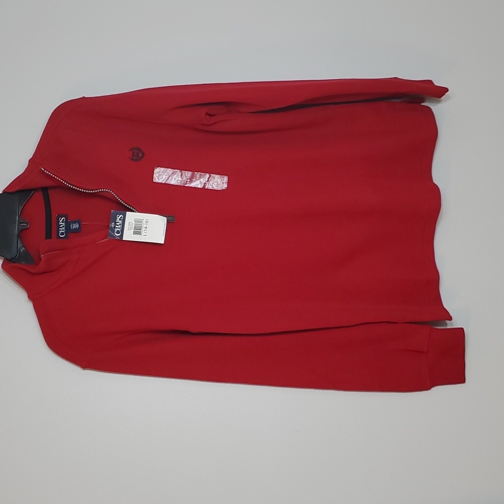 Chaps NWT youth boys Size L pullover top